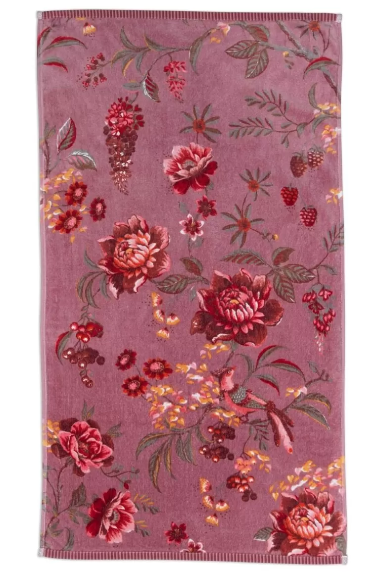 Store Bath Towel Secret Garden Mauve 55X100Cm Towels