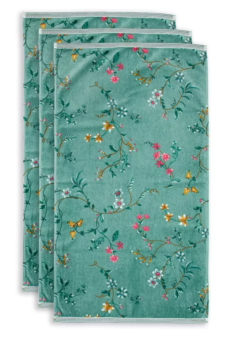 Online Bath Towel Set/3 Les Fleurs 55X100 Cm Towels