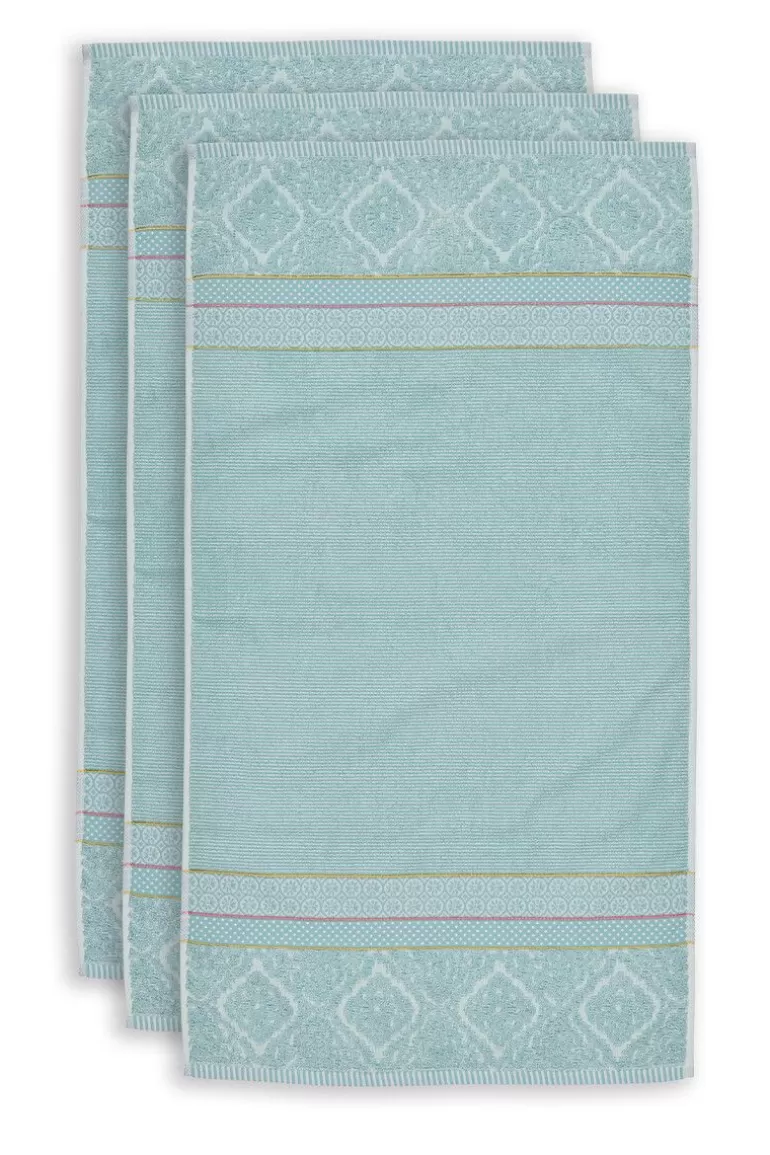 Cheap Bath Towel Set/3 Soft Zellige 55X100 Cm Towels