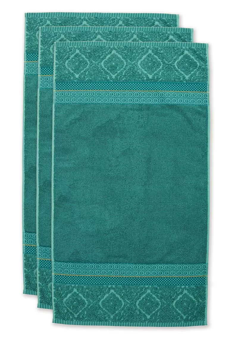 Discount Bath Towel Set/3 Soft Zellige 55X100 Cm Towels