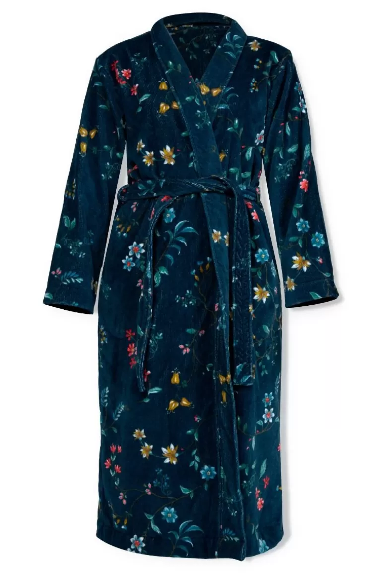 Flash Sale Bathrobe Les Fleurs Dark Bathrobes