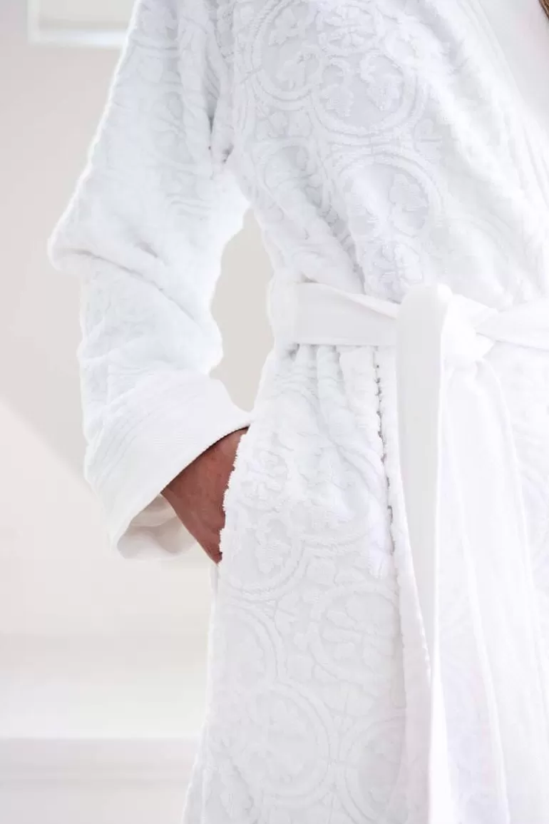 Cheap Bathrobe Mosaic De Pip White Bathrobes