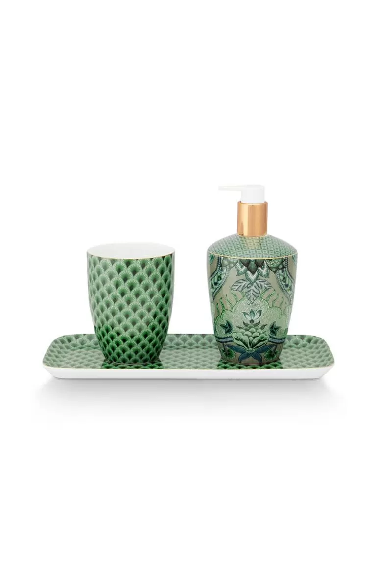 Shop Bathroom Accessories Set/3 Kyoto Festival Soap Dispenser