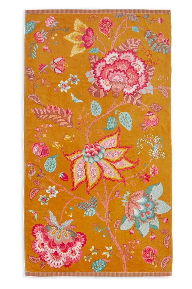 Best Beach Towel Pip Flowers Yellow Beach Towels