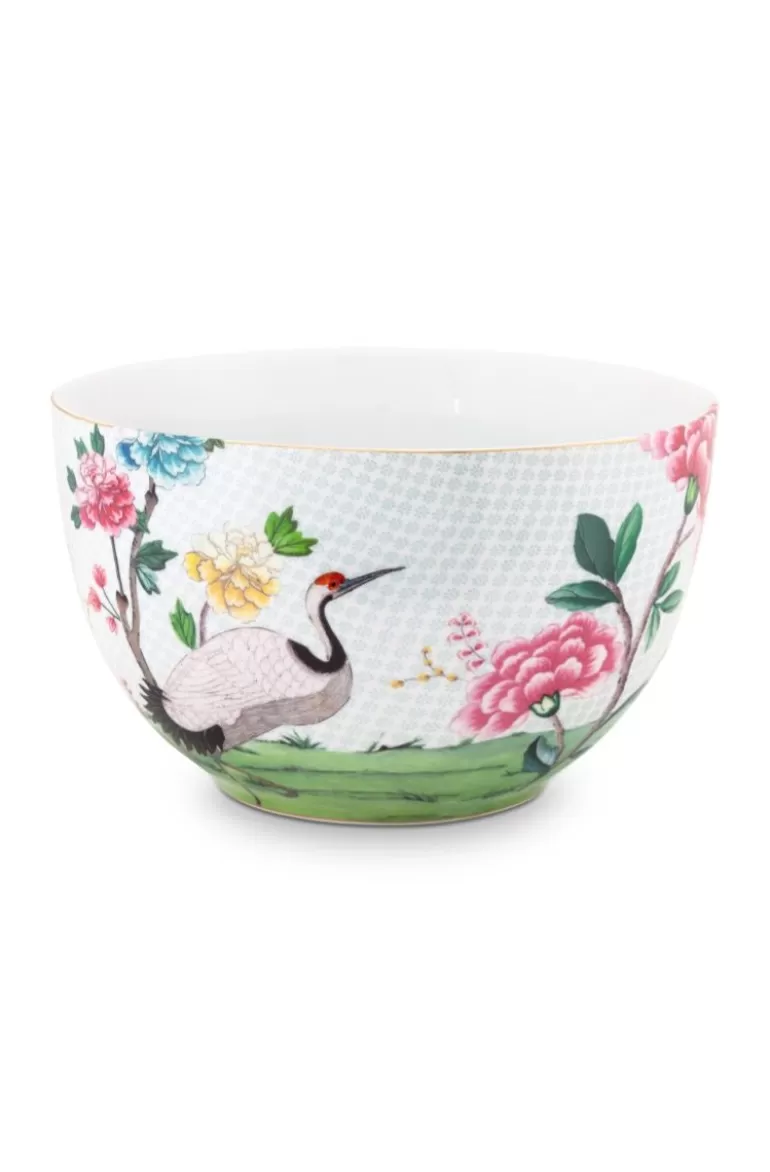 Best Sale Blushing Birds Bowl Large White 23 Cm Salad Bowls