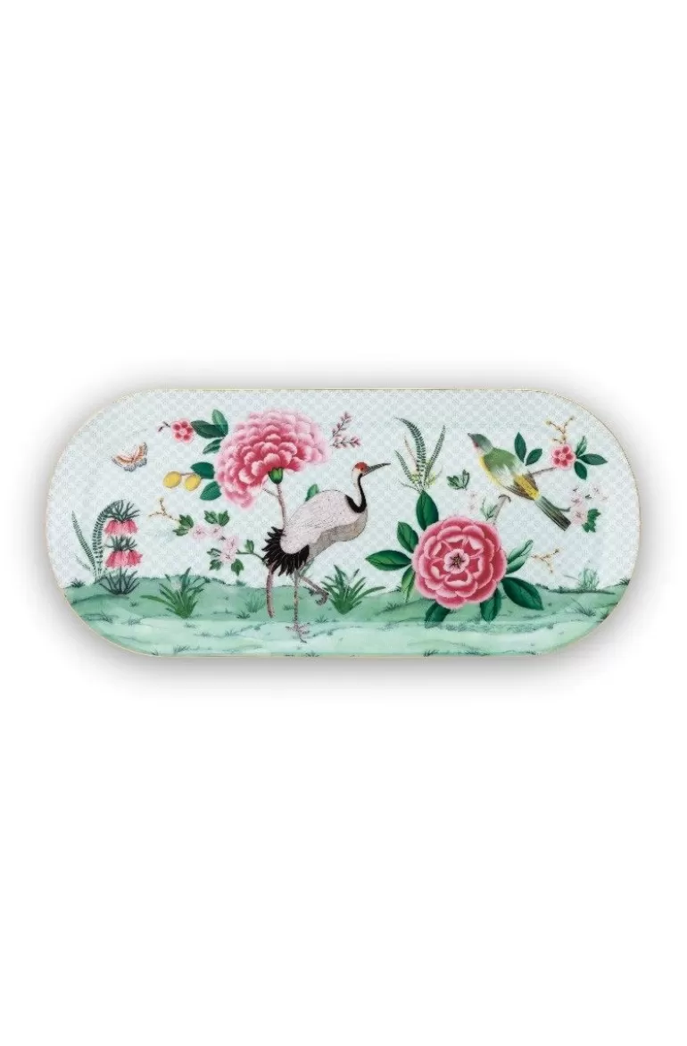 Sale Blushing Birds Cake Tray Rectangular Cake Trays