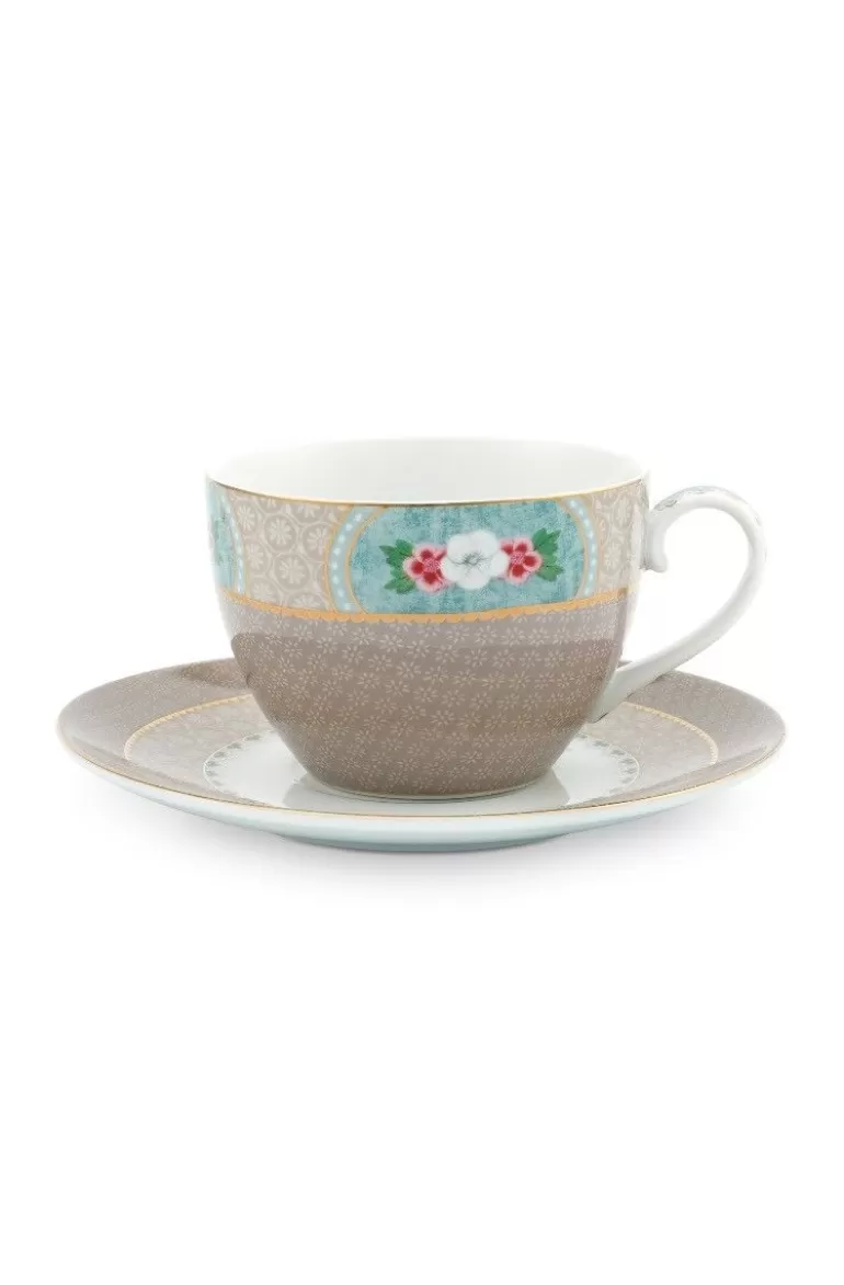 Fashion Blushing Birds Cappuccino Cup & Saucer Cups/Saucers