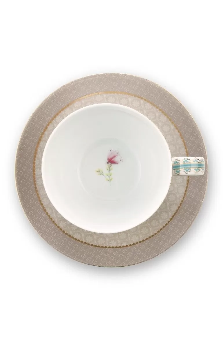 Fashion Blushing Birds Cappuccino Cup & Saucer Cups/Saucers