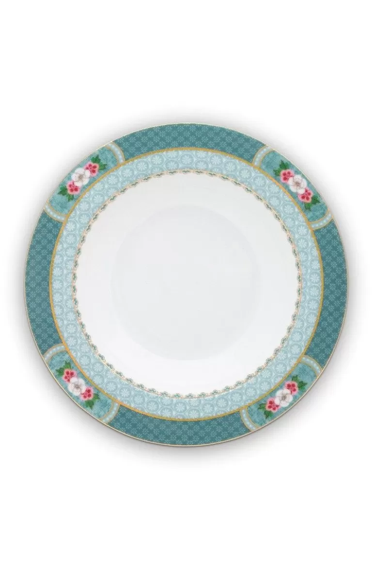 Clearance Blushing Birds Deep Plate 21.5 Cm Deep Plates