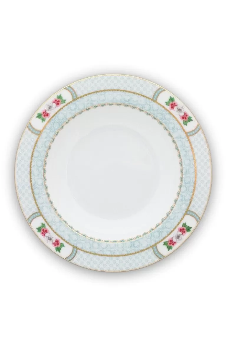 Clearance Blushing Birds Deep Plate 21.5 Cm Deep Plates