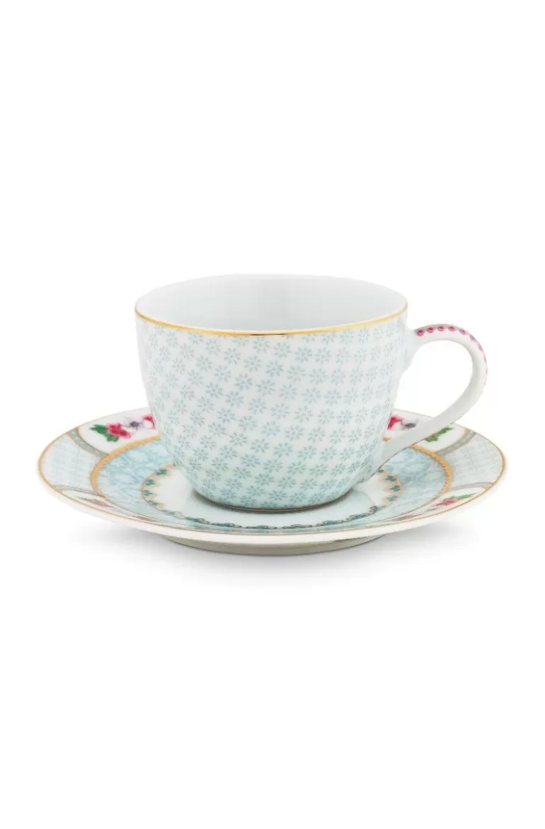 Discount Blushing Birds Espresso Cup & Saucer Cups/Saucers