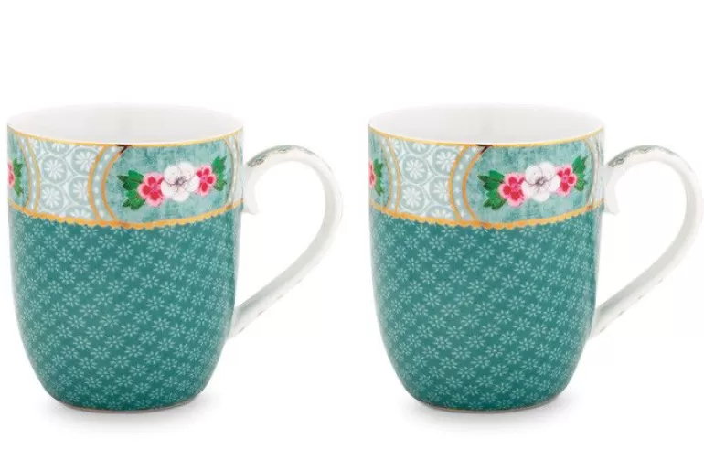 Cheap Blushing Birds Set Of 2 Mugs Small Coffee Mugs