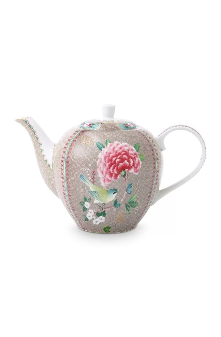 Clearance Blushing Birds Teapot Large Teapots
