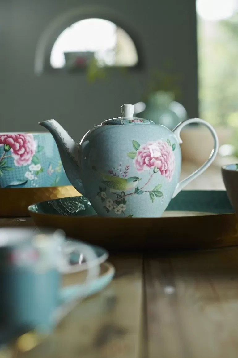 Best Sale Blushing Birds Teapot Large Teapots