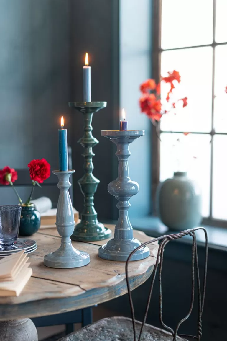 Online Candle Holder Blue 34 Cm Candle Holders