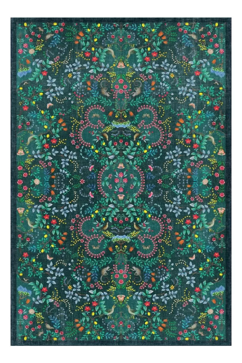Sale Carpet Jungle Animals By Pip Blue Rectangular Carpets
