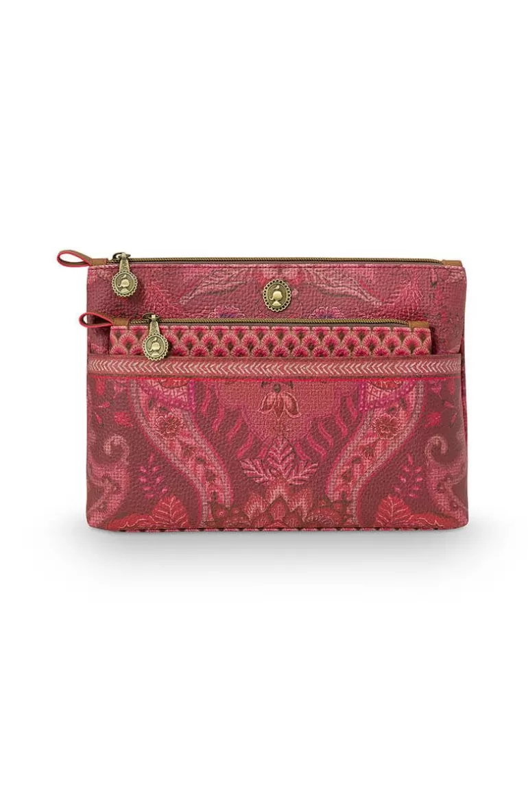 Best Cosmetic Bag Kyoto Festival Combi Dark Pouches