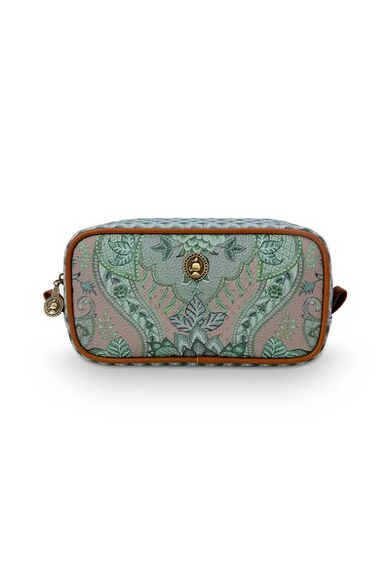 Cheap Cosmetic Bag Square Small Kyoto Festival Beauty Cases