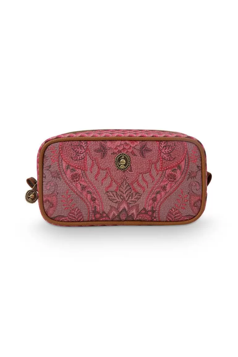Sale Cosmetic Bag Square Small Kyoto Festival Dark Cosmetic Bags