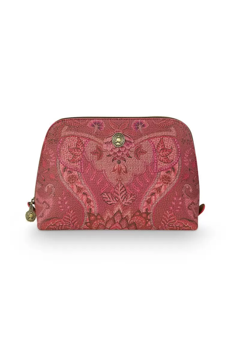 Clearance Cosmetic Bag Triangle Medium Kyoto Festival Dark Cosmetic Bags