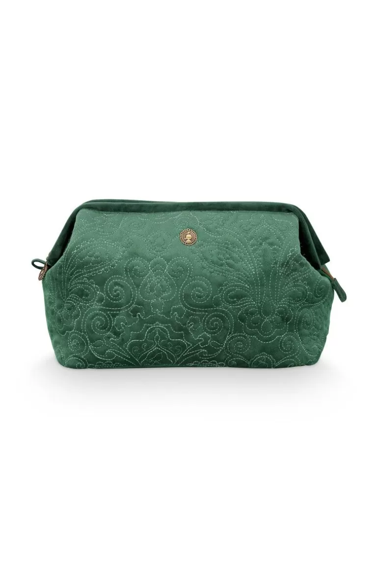 Discount Cosmetic Purse Extra Large Velvet Quiltey Days Cosmetic Bags