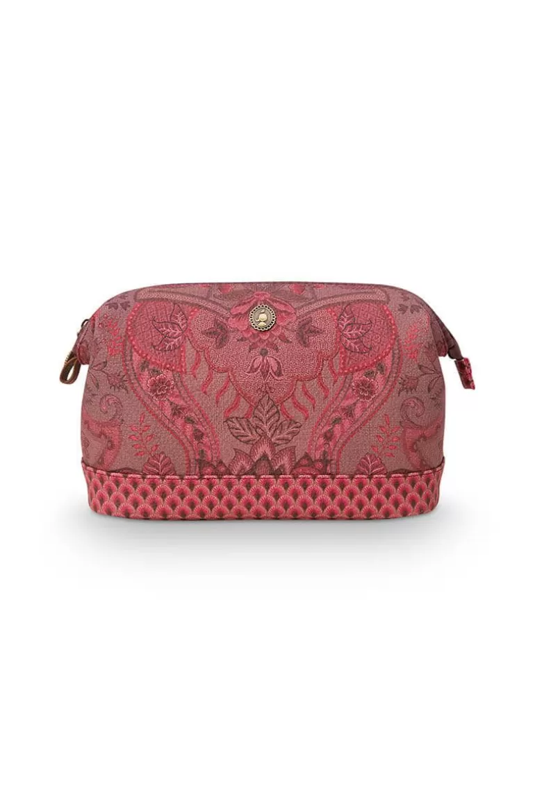Hot Cosmetic Purse Large Kyoto Festival Dark Cosmetic Bags
