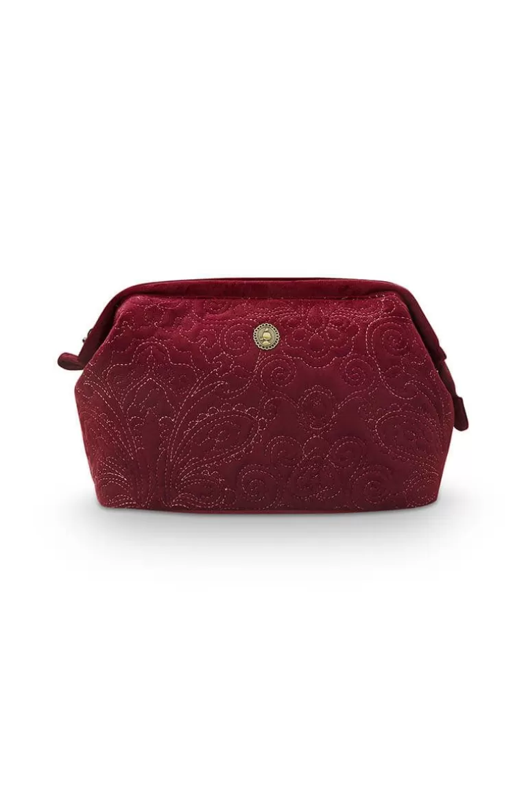 Fashion Cosmetic Purse Large Velvet Quiltey Days Cosmetic Bags