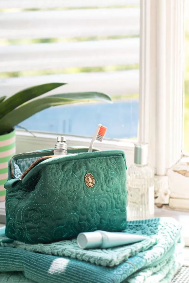 New Cosmetic Purse Small Velvet Quiltey Days Cosmetic Bags