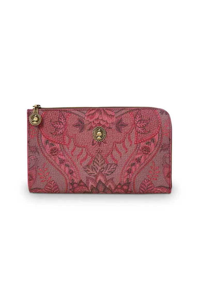 Cheap Cosmetic Zipper Pouch Kyoto Festival Dark Pouches