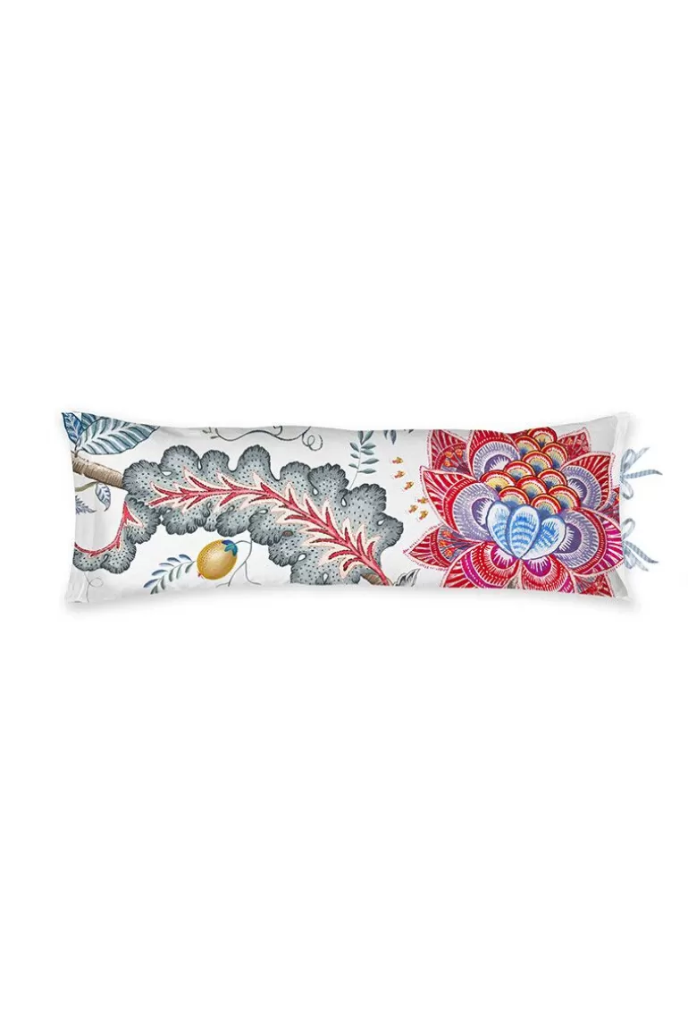Hot Cushion Rectangle Long Tree Of Life White Cushions