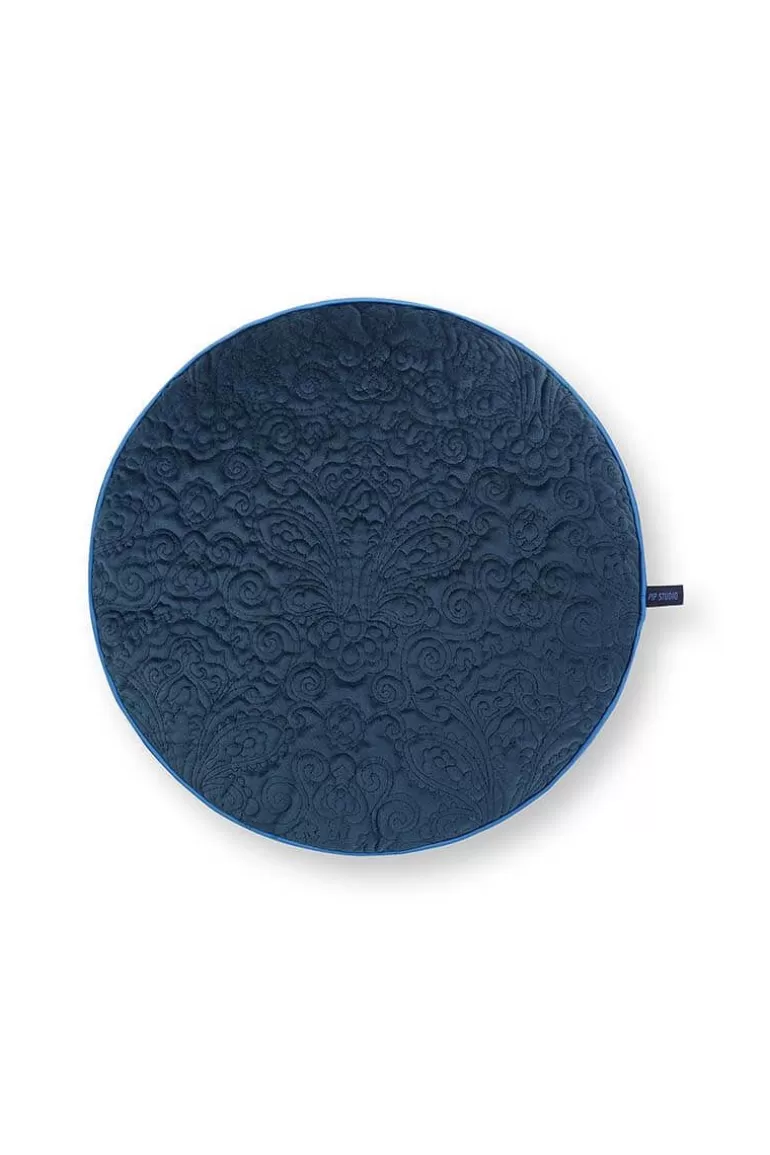 Hot Cushion Round Quiltey Days Dark Decorative Cushions