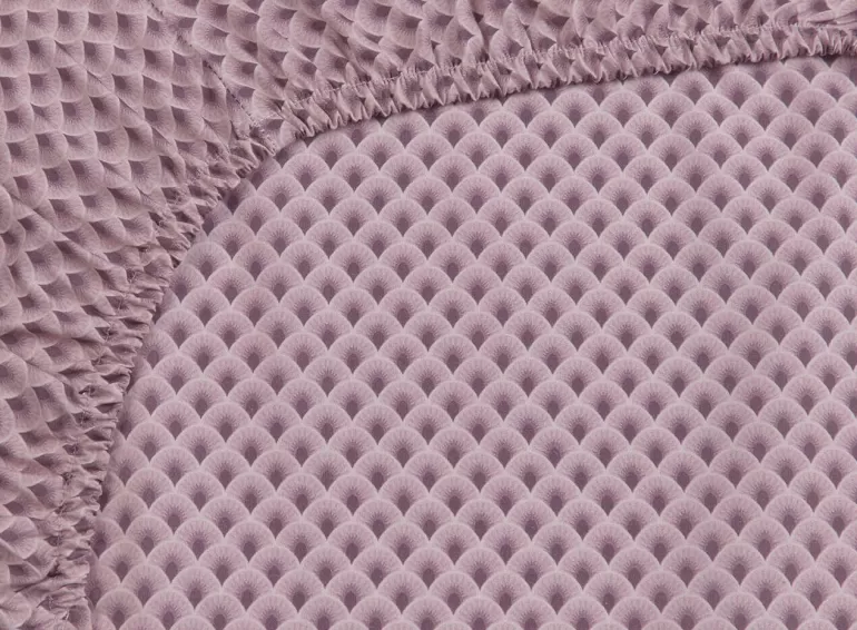 Online Fitted Sheet Suki Mauve Fitted Sheets