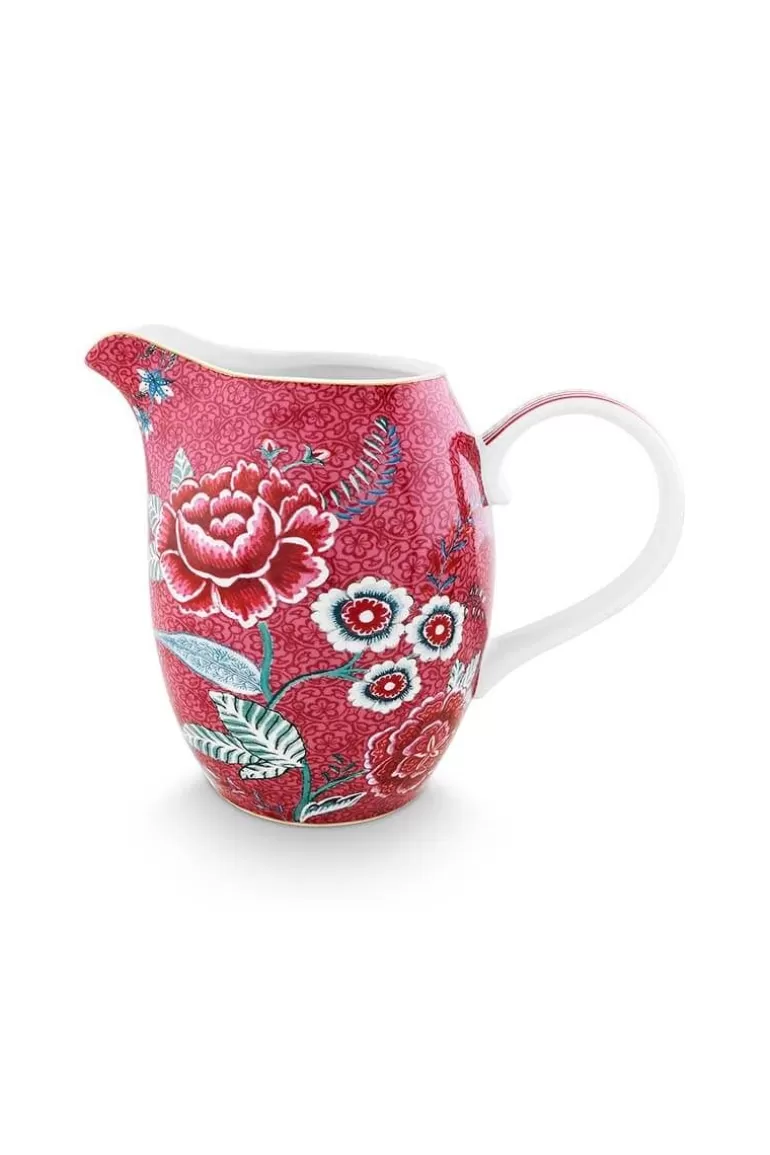 New Flower Festival Jug Large Dark Milk Jugs