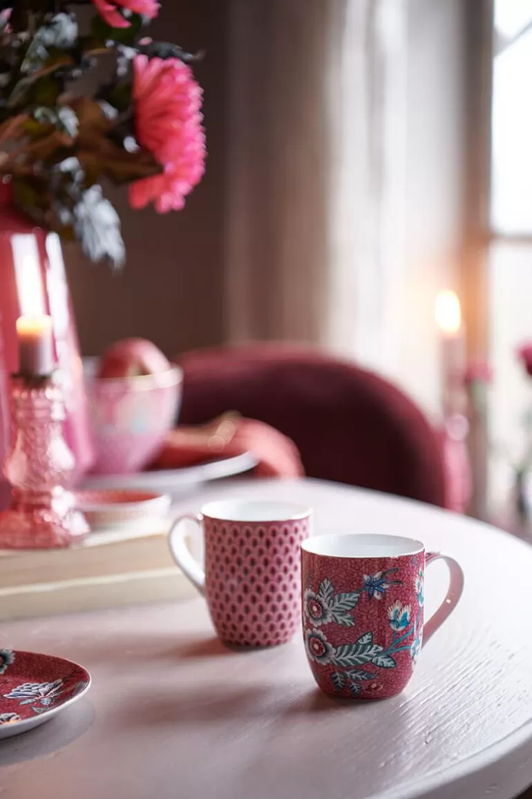 Fashion Flower Festival Mug Small Dark Coffee Mugs
