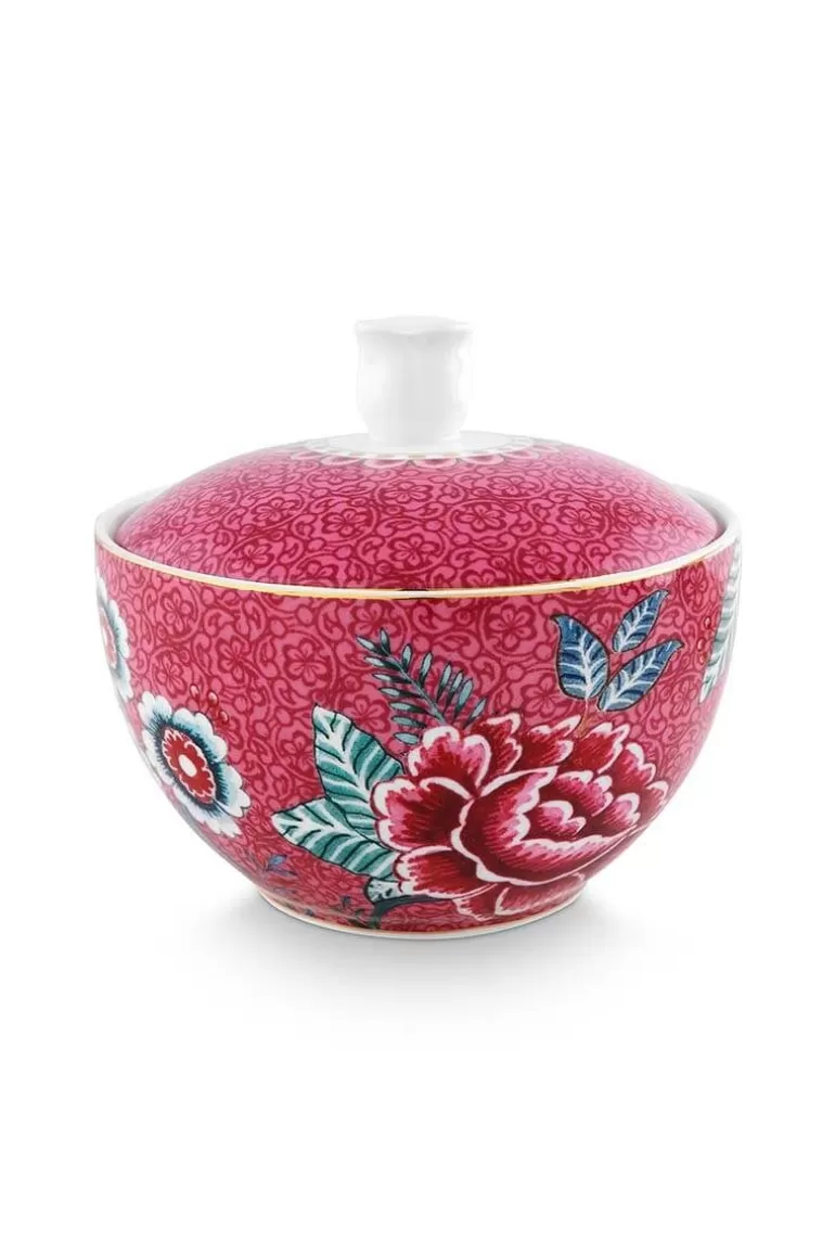 Discount Flower Festival Sugar Bowl Dark Sugar Bowls
