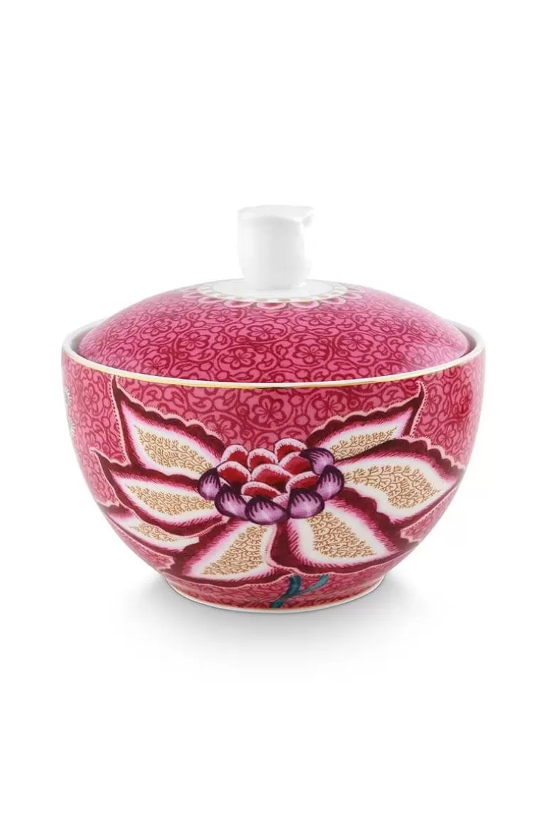 Discount Flower Festival Sugar Bowl Dark Sugar Bowls