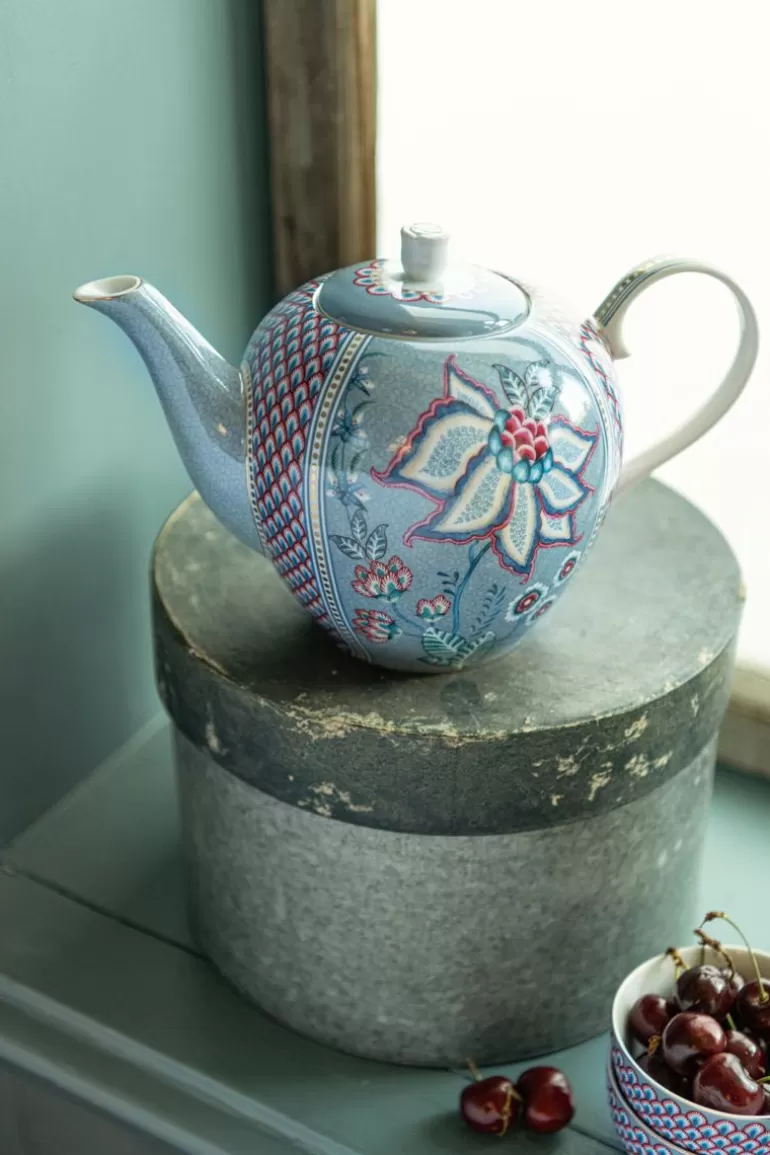 Best Sale Flower Festival Tea Set/3 Large Light Porcelain Sets