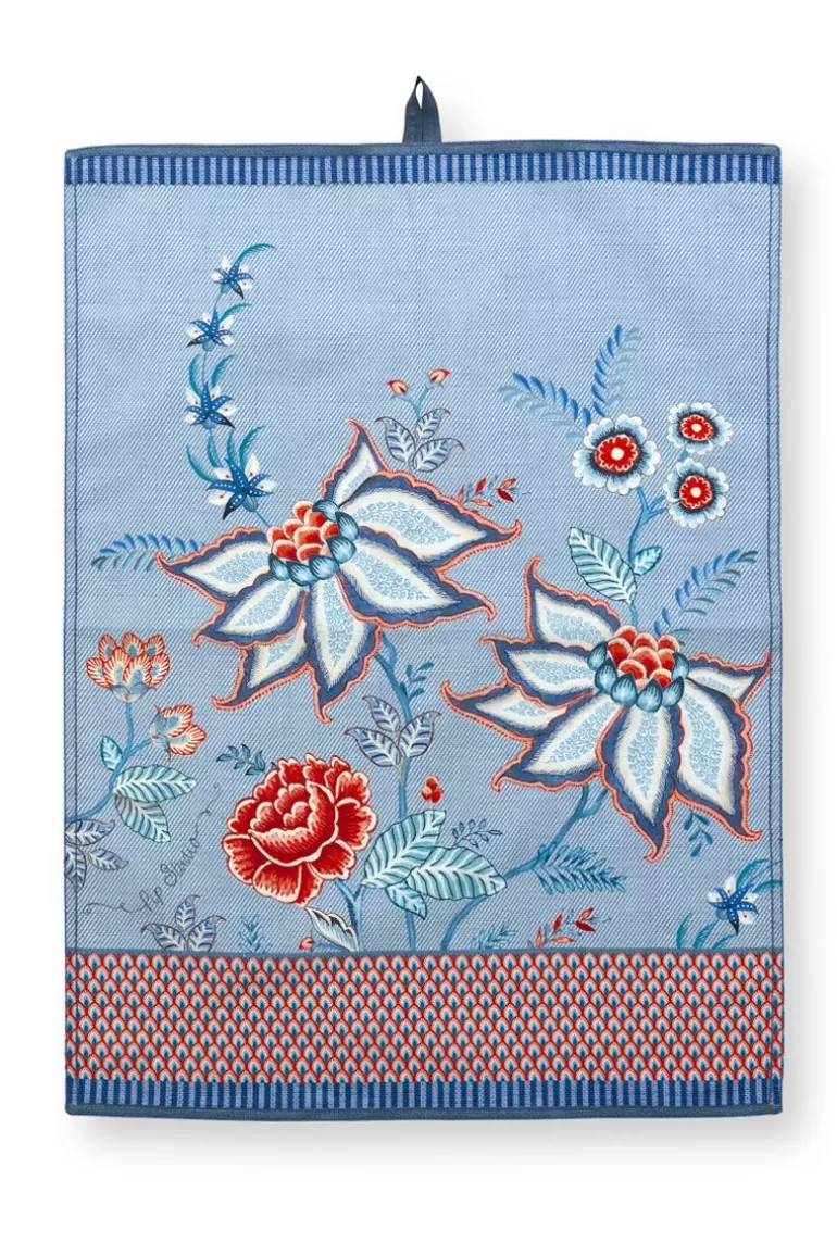 Clearance Flower Festival Tea Towel Tea Towels