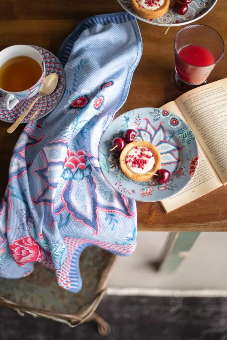 Clearance Flower Festival Tea Towel Tea Towels