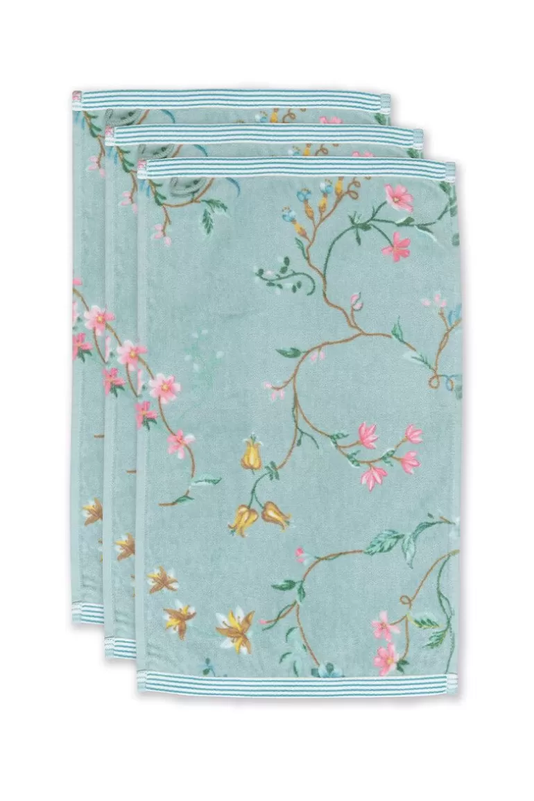 Best Guesttowel Set/3 Les Fleurs 30X50 Cm Guest Towels