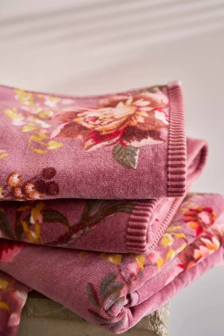 Cheap Guesttowel Set/3 Secret Garden Mauve 30X50Cm Guest Towels