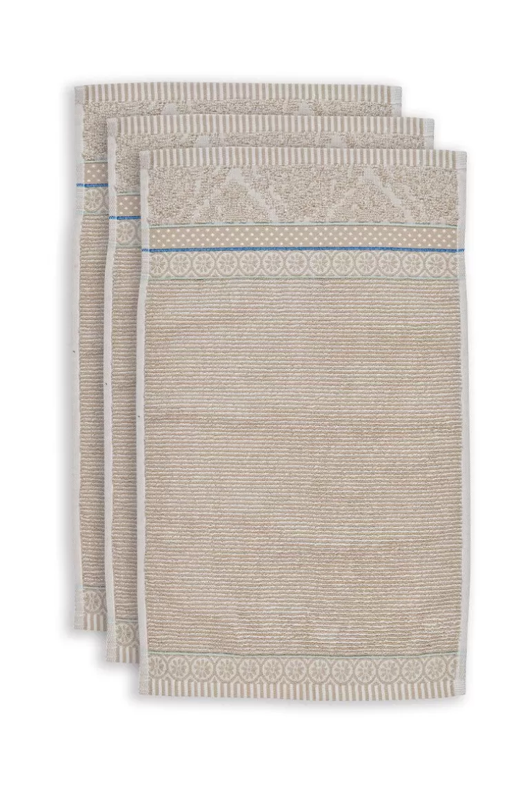 Best Sale Guesttowel Set/3 Soft Zellige 30X50 Cm Guest Towels