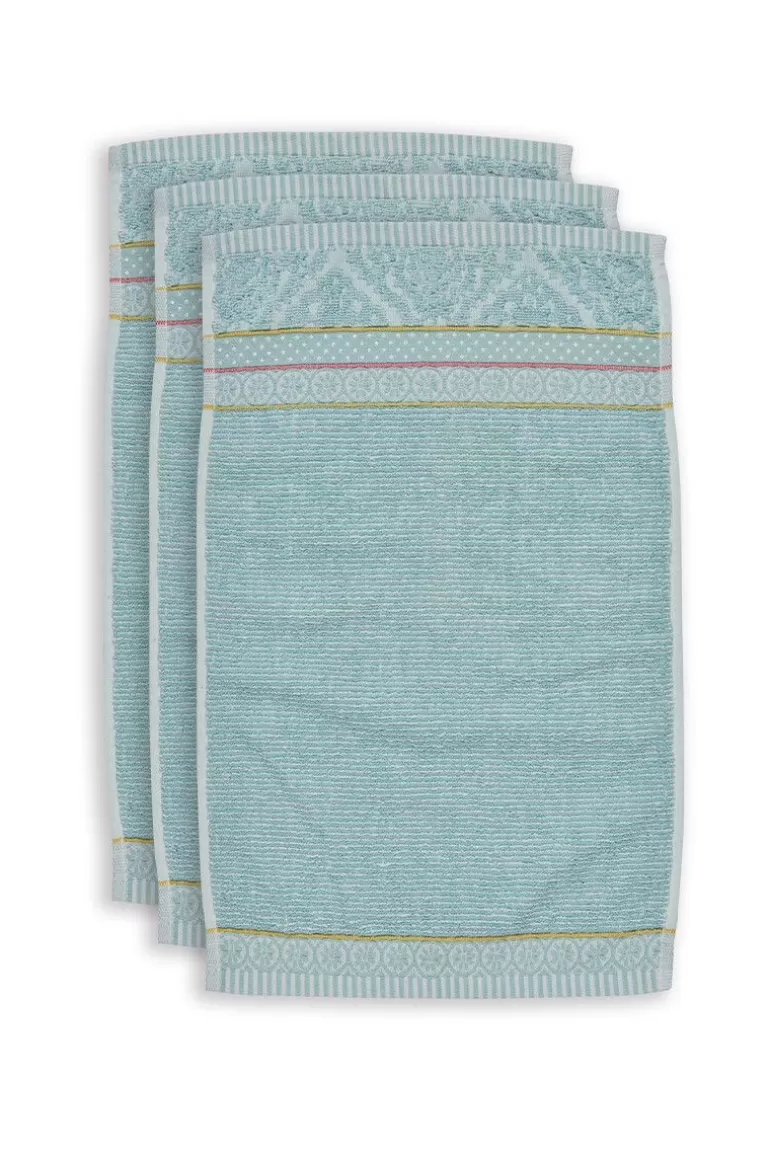 Sale Guesttowel Set/3 Soft Zellige 30X50 Cm Guest Towels
