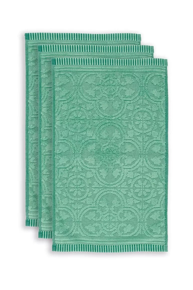Outlet Guesttowel Set/3 Tile De Pip 30X50 Cm Guest Towels