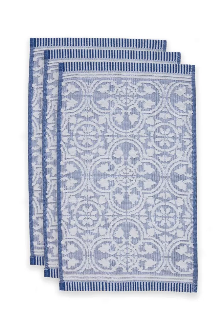 Outlet Guesttowel Set/3 Tile De Pip 30X50 Cm Guest Towels