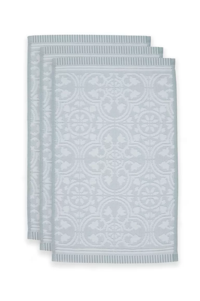 Hot Guesttowel Set/3 Tile De Pip Light 30X50 Cm Guest Towels