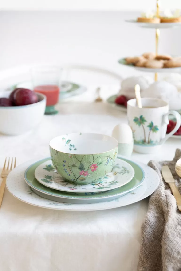 New Jolie Breakfast Set/3 Blue Porcelain Sets