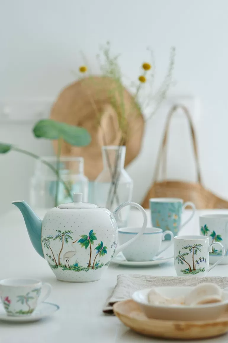 Cheap Jolie Set/3 Tea Set Large Flowers Porcelain Sets