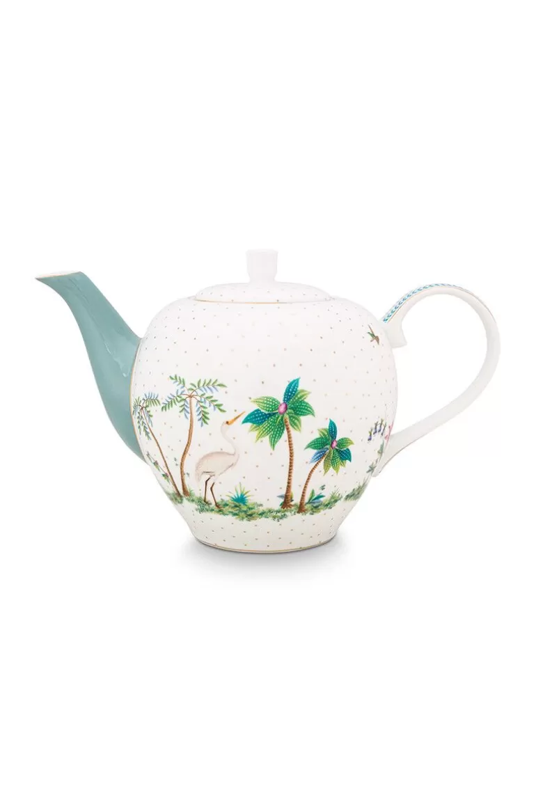 Best Sale Jolie Teapot Large Dots Gold Teapots