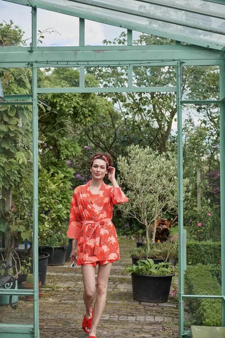 Clearance Kimono Flora Firenze Coral Kimono'S